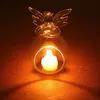 Brand New Angel Glass Crystal Hanging Tea Light Candle Holder Home Decor Candlestick 01 Q1905057647773