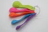 5pcs/set Plastic Measure Spoons Colorful Measuring Spoons Sugar Cake Baking Spoon Kitchen Tools