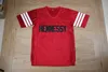 Prodigy 95 Hennessy Queens Bridge Movie voetbalshirt Rood genaaide truien dubbele gestikte naam en nummer