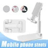 Verstelbare mobiele telefoon houder opvouwbare draagbare telefoonstenents FL-066 Extend Support Desk Cellphone Stand voor Tablet met retailpakket