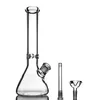 hookahs Beaker Glass Bong 14 inches 9mm Ice thick elephant Joint water pipe with accessories classical design big Bongs Dab rig hookahs