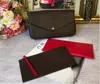 Three-piece in set wallet Fashion Casual women's handbags Letter Designer Shoulder bags new for women Model M61276