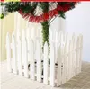 Grossist gratis frakt 2019 försäljning !!! Julgran Fence Picket Panels Xmas Garden Fäktning Lawn Edge Home Yard