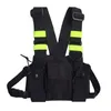 Outdoor Hunting Kamizelka Chest Bag Radio Chest Pack Uchwyt Pakiet Przenoszenie Case Reflective Apparel Wearing