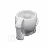 New style Creative White Ceramic With handle Skull mark Cups Ghost Head Ceramic Milk Coffee Mugs Cup party little gift T9I00116