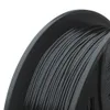 Freeshipping Plastic for 3D Printing Silk PLA Filament 3D Printer Filament 1.75 1kg SILK LIKE Series Black Color