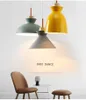 Modern Lamp Chandelier Solid Wood Modern Minimalist Style Macaron Creative Bedroom Dining Room Living Room Hangling Lamp