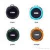 C6 Portátil Sem Fio Bluetooth Speaker com chamadas Handsfree e Sucção Copo Impermeável Bluetooth Chuveiro Speaker MP3 Player