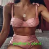 sport bikini set tryckt guldblad print slips oregelbundet mesh hål tillbaka pläterad flash tyg sexig stål konsol samlad yoefine girl