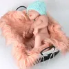 Newborn Faux Fur Prop Basket Filler Stuffer Photo Props Baby Fotografia Photography Backdrop Background Blanket Infant Shoo