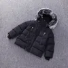 Vêtements d'hiver pour petites filles, doudounes pour enfants, manteau avec fourrure, manteaux à capuche épais, Parkas pour bébés filles, combinaison de neige, tenues pour enfants5984636