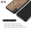 Custodie per telefoni in legno naturale per iPhone 6 7 8 11 Plus X XR XS Pro Max Giunzione in legno fatta a mano Modello personalizzato Logo Moda Cover posteriore antiurto Shell