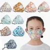 Cartoon Kids Face Mask con valvola di respirazione Earloop Maschere antipolvere per bambini Maschera protettiva per bambini 9 Stile senza filtro HHA1410