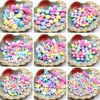 35g Acryl Schmuck Zubehör DIY handgemachte Materialien Perlen Frühling Candy Mix Farbe Peeling Granulat lose Perlen