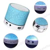 100x LED Portable Mini Bluetooth -högtalare Trådlösa Hands Free -högtalare med TF USB FM MIC LUMINOIN LIGHT SOUNDBAR FÖR IPHONE 6 7 8 X DHL