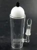 Starbucks Cup Glass Water Pipes 7.3Inch Glass Bong Dab Rigs Inline Perc Water Bongs Hookah