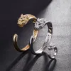 All'ingrosso-Bracciali Top Quality leopardo classico braccialetto capo Environmental Friendly rame placcato Gpinchbeck macchinari braccialetto zircone
