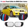 FreeShipping Car-Styling 2 Шт. Черный M-Color Передняя ресторана для почек для BMW E46 4 двери 3 сериала Faceleift 2002-2005