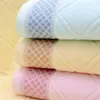 Serviette absorbante en coton épais pour adulte, couleur unie, augmentation gratuite, 70140