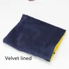Thicken Lotus Linen Gold Jewelry Pouch Drawstring Travel Pouch Cloth Bags Bracelet Storage Bag Gold Trinket Gift Packaging Bags 2pcs/lot