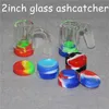 Glas-Reclaim-Catcher-Adapter-Zubehör, 14 mm männlich, 45/90, mit Reclaimer-Dome-Nagel, Aschefänger-Adapter für Wasserbongs, Dab-Rigs, Quarz-Banger