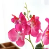 Creative Phalaenopsis artificial bonsai Silk Butterfly Orchid ornaments Simulation plant pots decorative flowers set for home