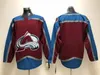 2021 Reverse Colorado Avalanche Nathan Mackinnon Cale Makar Gabriel Landeskog Joe Sakic Mikko Rantanen Home Away White Maroon Hockey Jerseys