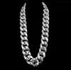 Hiphop överdriven daikin kedja hel outfit personlighet prestanda props plast imitation guld halsband nattklubb accessor6686657