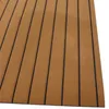 Surfen rutschfeste Matte für Yachten, EVA-Antirutschmatte, 2,4 x 0,9 m, braun/schwarz, gerades Streifenmuster, Drop Shipping