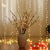 Gorący Sprzedawanie Led Willow Drzew Bridge Lampa Boże Narodzenie Floral Light 20 LED Home Party Garden Sypialni Desktop Wazon Dekoracji Światła