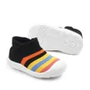 Sneaker per bambini con calzini piccola bambino che imparano i primi walkers ragazze colorate ragazzi tumo