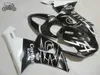 Motorcykel Fairing Kit för Kawasaki Ninja ZX6R ZX636 05 06 ZX-6R 2005 2006 Svart Corona Bodywork Road Sport Fairings Set