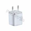 Dual usb Ports 2.1A Metal Ring Eu US AC home charger Adapter For iphone 7 8 Samsung s9 s10 note 8 9 10 huawei