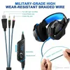 KOTION EACH G2000 Computer Stereo Headphones Gaming Headset Casque Deep Bass Game Earphone With Mic LED Light For PC Gamer7681969