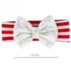 noël bébé filles paillettes bandeaux vert rouge étincelle bébés santa cheveux accessoires enfants noël bandeau enfants bambin bande de cheveux