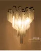 Nowoczesne żyrandole światła Oprawa Vintage Srebrny Oświetlenie Wisiorek Lampy Dla Foyer Jadalnia Restauracja Salon Dekoracja Domowa
