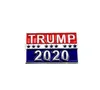 Hot Sales Trump 2020 Broches Designer para Eleitoral Presidencial Metal Broches Pins Luxo Jóias Mulheres Homens Brooches Party Favor Presentes