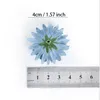 Entièrement 300pcs Small Chiffion Daisy Gerbera Gerbera artificielle Chrysanthemum Fleur tête de fleur pour décoration de mariage DIY Couronne Baby4475094