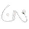 Wymiana Transparent Cewka Akustyczna Rurka Powietrzna + Earplug do Słuchawki Słuchawki