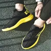 Mit Box 2022 Laufschuhe G.N.SHIJIA Mode Top Qualität Fliegendes Weben Gummischaumboden Schwarz Gelb Weiß 49 Frauen MännerSport