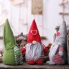 Noel Süslemeleri Noel Baba İsveçli Dolgulu Oyuncak Santa Bebek Gnome İskandinav Tomte Nordic Nisse Sockerbit Cüce Elf Ev Süsleme