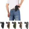 Outdoor Concealed Tactical Gun Holster Sports Equipment IWB Hidden Form CS Field Stealth Hunting Cycling Waist Sleeve Bag Gun Pouc8007366