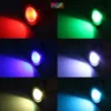 10W 12V RGB onderwater LED-licht schijnwerper CE / ROHS IP68 950LM 16 kleuren wijzigen met afstandsbediening voor fontein zwembaddecoratie