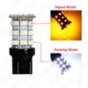 wholesale T20/T25 3157 60SMD 1210 Chip White/Yellow Dual Color Switchback Turn Signal Car LED Light #1592