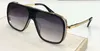 Gafas de sol de oro amarillo negro Gradiente marrón 104 Run Way Men Sun Glasses Eyewear Nuevo con Box2761595