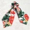 12 Stil Försäljning Kvinnor Gummi Band Tiara Satin Ribbon Bow Hårband Rope Scrunchie Ponytailhållare Elastiskt Gummi för hårtillbehör l