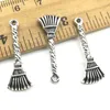 Lot 100 stks Back Scratcher Antique Silver Charms Hangers Sieraden DIY voor Ketting Armband Oorbellen Retro Stijl 27 * 9mm DH0812