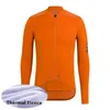 Rapha Team Mens Winter Thermal Fleece Jealing Jersey Długie Rękaw Wyścigi Koszule MTB Topy rowerowe Bike Uniform Outdoor Sportswear S21050755