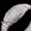 Montre de luxe pour hommes, automatique, Date 100XL, W2SA0009, cadran blanc, deux tons, jaune, or, Bracelet en acier, montres de Sport, zone de montre