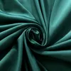 LIV-ESTHETE 100% seda verde oscuro juego de cama bordado edredón cubierta plana lino lino doble reina rey para adulto